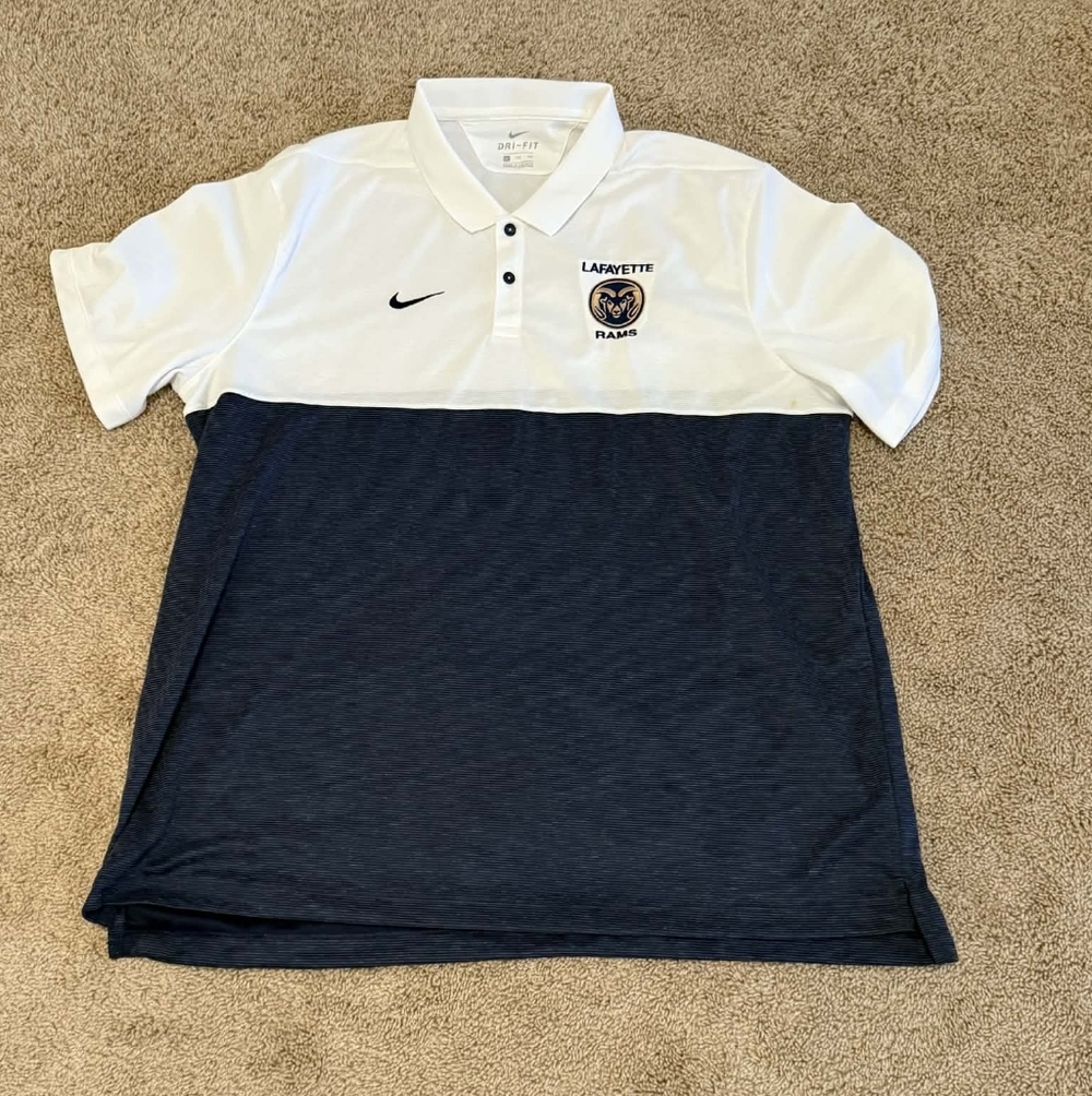 Nike Multi Color  Polo with Lafayette Rams Logo